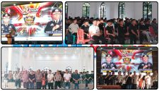 Kapolres Nabire AKBP Samuel D. Tatiratu membuka Turnamen Esports Mobile Legends Kapolres Cup di Aula Laghawa Wicaksana Polres Nabire, Kamis (25/6/2026), dalam rangka memeriahkan HUT Bhayangkara ke-80. Dok_Alvi NT