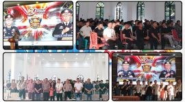 Kapolres Nabire AKBP Samuel D. Tatiratu membuka Turnamen Esports Mobile Legends Kapolres Cup di Aula Laghawa Wicaksana Polres Nabire, Kamis (25/6/2026), dalam rangka memeriahkan HUT Bhayangkara ke-80. Dok_Alvi NT