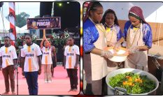 Puncak Jaya Kenalkan Bakar Batu Ramah Keberagaman di Festival Budaya