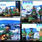 Peserta Kabupaten Deiyai menampilkan musik akustik bertema Tanah Deiyai pada hari ketiga Festival Cahaya Kreasi Pelajar Papua Tengah 2026 di Lapangan Bandara Lama Nabire, Jumat (26/6/2026). Dok_Arief NT