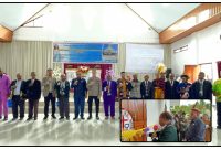 Bupati Puncak Elvis Tabuni menghadiri ibadah pentahbisan dan peresmian Gedung GKII Petrus Kalimangga Nabire, Sabtu (27/6/2026). Dok_LR. NT