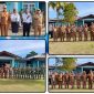 Wakil Bupati Nabire H. Burhanuddin Pawennari memimpin Apel Lintas Sektoral di Kantor Distrik Nabire Kota, Senin (29/6/2026). Dok_Ist. NT