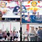 Kapolres Nabire AKBP Samuel D. Tatiratu menutup Turnamen Mobile Legends Kapolres Cup Hari Bhayangkara ke-80. Dok_Alvi NT