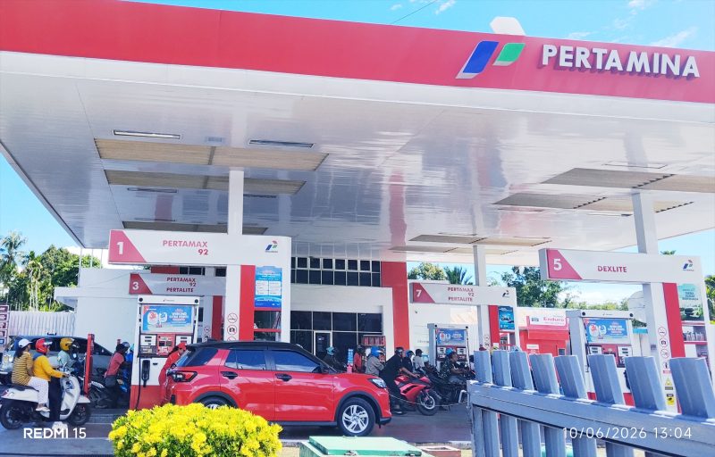 Gambar Pertamina Bukit Meriam Nabire, Rabu (10/6/2026). Dok_Alvi. NT