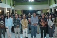 Peserta mengikuti nonton bareng dan diskusi publik film dokumenter "Pesta Babi" yang digelar SHG Advokat bersama IPMARAM di Yogyakarta, Rabu (10/6/2026). Kegiatan tersebut membahas literasi informasi, pembangunan Papua, serta menampilkan berbagai pertunjukan budaya Papua sebagai bagian dari pelestarian identitas daerah. Dok_Ist. NT