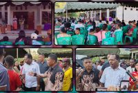 Bupati Nabire Mesak Magai meresmikan Gedung Asrama Anak Auye di Sanoba, Distrik Nabire. Pemerintah Kabupaten Nabire menegaskan komitmennya memperluas akses pendidikan bagi anak-anak dari wilayah pedalaman melalui penyediaan asrama, fasilitas belajar, dan dukungan transportasi sekolah. Dok_Arief NT
