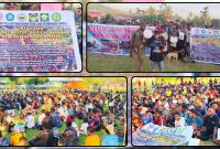 Koordinator Umum GPMI-I, Memo Hagisimijau, menyampaikan pernyataan sikap organisasi di Nabire, Sabtu (4/7/2026), yang menyoroti situasi kemanusiaan di Intan Jaya serta mendorong dialog damai sebagai solusi penyelesaian konflik. Dok_Arief NT