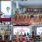 Asisten III Setda Papua Tengah Viktor Fun mewakili Gubernur Meki Fritz Nawipa membuka Sosialisasi Program Pensiun bagi ASN bersama PT Taspen dan Bank Mandiri Taspen di Ballroom Kantor Gubernur Papua Tengah, Selasa (7/7/2026). Dok_Humas PTT