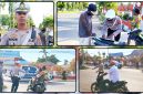 Personel Satlantas Polres Nabire melaksanakan patroli sore dalam Kegiatan Rutin yang Ditingkatkan (KRYD) di Jalan Pepera, Rabu (8/7/2026). Dok_Alvi NT