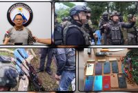 Tim gabungan Satgas Operasi Damai Cartenz-2026 bersama Polres Yahukimo melaksanakan operasi penegakan hukum terhadap kelompok bersenjata di Distrik Dekai dan mengamankan sejumlah barang bukti, termasuk tiga pucuk senjata api. Dok_ODC 2026. NT
