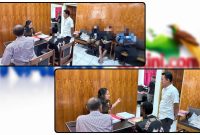 Personel Satreskrim Polres Nabire menyerahkan tersangka dan barang bukti kasus pencurian kepada Jaksa Penuntut Umum Kejaksaan Negeri Nabire dalam proses Tahap II (P-21), Senin (27/7/2026). Dok_Humas polres Nabire. NT