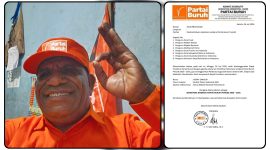 Henry Saragih resmi menjabat Sekretaris Jenderal Partai Buruh periode 2026–2031 setelah ditetapkan melalui Rapat Presidium. Executive Committee Partai Buruh Papua Tengah menyambut positif penetapan tersebut. Dok_JD.NT
