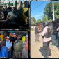 Personel Polres Nabire bersama Brimob Polda Papua Tengah mengamankan pelaksanaan eksekusi objek tanah dan bangunan berdasarkan penetapan Pengadilan Negeri Nabire di Kelurahan Karang Tumaritis, Selasa (28/7/2026). Dok_Humas PN. NT