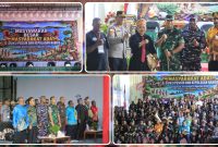 Ratusan peserta dari enam suku pesisir dan kepulauan menghadiri pembukaan Musyawarah Besar (Mubes) Masyarakat Adat di Pantai Menase, Kelurahan Kalibobo, Kabupaten Nabire, Kamis (30/7/2026). Forum ini menjadi wadah memperkuat persatuan, kelembagaan adat, serta perlindungan hak ulayat masyarakat adat. Dok_Ist. NT