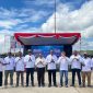 Ketua Kadin Papua Tengah Alexandre Gobay menyampaikan apresiasi atas penyelenggaraan Ekspo Perdana Ikan Laut dan menegaskan kesiapan Kadin memperkuat sektor perikanan, pangan lokal, serta pengembangan ekonomi Papua Tengah. Dok. Ist. NT