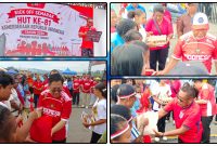 HUT Ke-81 RI, Pemprov Papua Tengah Berbagi untuk 645 Warga. Dok_TCN.NT