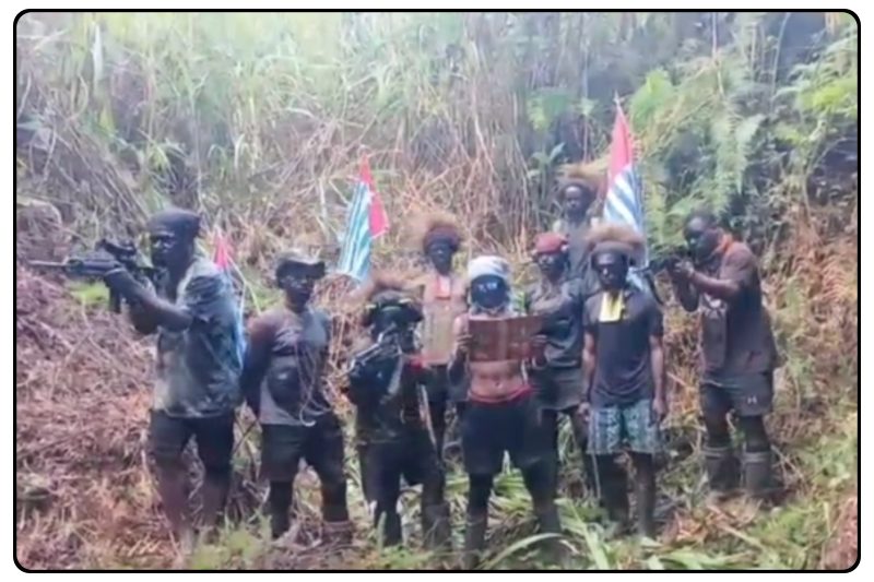 Tentara Pembebasan Nasional Papua Barat (TPNPB) dalam pemberitaan terkait klaim penyerangan di wilayah Wamena, Kabupaten Jayawijaya, Sabtu (8/8/2026). Klaim mengenai kronologi dan kondisi korban masih menunggu verifikasi resmi. Dok_AS