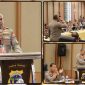 Kapolda Papua Tengah Brigjen Pol Jermias Rontini memimpin Gelar Operasional dan Analisa Evaluasi (Anev) Semester I 2026 di Timika, Kabupaten Mimika, Selasa (11/8/2026). Dok_Humas Polda PT