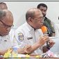 Kepala Dinas ESDM Papua Tengah Frets James Boray menyampaikan pandangan pemerintah daerah dalam rapat koordinasi bersama DPR Papua Tengah terkait persoalan aktivitas pertambangan di kawasan KM 95 dan KM 102, Rabu (12/8/2026). Dok_Pri-NN