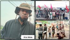 Massa aksi menyampaikan aspirasi dalam kegiatan demonstrasi di Kabupaten Nabire. KNPB Wilayah Nabire menyiapkan aksi mimbar bebas dan longmarch menuju Kantor DPR Papua Tengah pada Sabtu, 15 Agustus 2026. Dok_Pri-KNPB Nabire