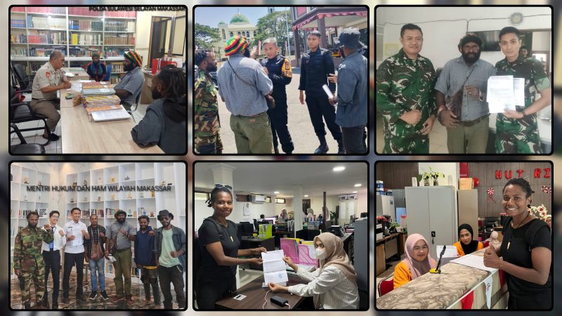 Surat pemberitahuan KNPB Konsulat Indonesia terkait rencana aksi nasional pada 15 Agustus 2026 di Makassar, Sulawesi Selatan, dengan mengusung tema “Papua Zona Darurat Militer dan Kemanusiaan. Dok_KNPB konsulat Indonesia