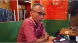 Penasihat hukum ABH berinisial HWS, Dr. Mochammad Fadly Fitri, S.H., M.H., memberikan keterangan terkait perkembangan perkara dan pendampingan hukum terhadap kliennya di Nabire, Papua Tengah. Dok_Arief NT