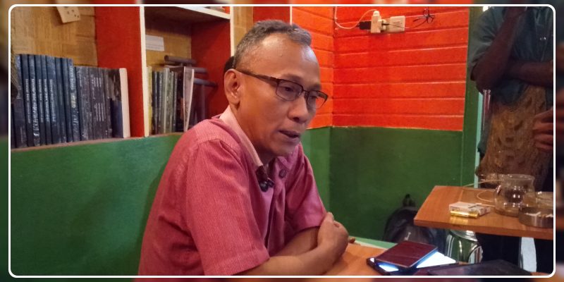 Penasihat hukum ABH berinisial HWS, Dr. Mochammad Fadly Fitri, S.H., M.H., memberikan keterangan terkait perkembangan perkara dan pendampingan hukum terhadap kliennya di Nabire, Papua Tengah. Dok_Arief NT