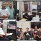 Wakapolres Nabire Dr. Piter Kendek, M.M. bersama Wakil Ketua IKTK Kabupaten Nabire Ruben Tandi, S.H. menyampaikan kesepakatan penyelesaian persoalan secara damai di Polres Nabire, Senin (24/8/2026). Dok_Arief NT. LK