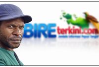 Ketua Biro Pemuda KINGMI Klasis Nabire, Yeri Nawipa, mengajak seluruh elemen masyarakat mendukung pernyataan Bupati Nabire dan bersama-sama mencegah kebakaran hutan dan lahan (Karhutla) di Kabupaten Nabire. Dok_P60D