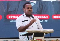 Ketua Dewan Pimpinan Daerah (DPD) Partai Garuda Provinsi Papua Tengah, Melinus Kobogau, mendukung pembentukan Satgas Karhutla dan meminta pemerintah mempercepat penanganan kebakaran hutan dan lahan di Papua Tengah. Dok_DP