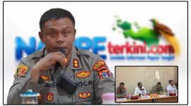 Kapolres Nabire AKBP Samuel Dominggus Tatiratu, S.I.K., M.H., CPHR, menghadiri Rakor bersama Pemkab Nabire dan unsur terkait untuk membahas fenomena El Nino serta langkah-langkah pencegahan Karhutla di Kabupaten Nabire. Dok_Humas polres Nabire