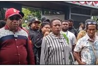 Perwakilan masyarakat Distrik Makimi membawa aspirasi terkait dampak penertiban kawasan hutan dan keberlanjutan mata pencaharian warga kepada DPR RI dan DPD RI di Jakarta. Dok_Pri-PWM