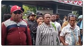 Perwakilan masyarakat Distrik Makimi membawa aspirasi terkait dampak penertiban kawasan hutan dan keberlanjutan mata pencaharian warga kepada DPR RI dan DPD RI di Jakarta. Dok_Pri-PWM