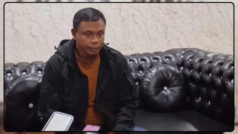Kapolres Nabire AKBP Samuel D. Tatiratu memberikan keterangan kepada awak media usai rapat koordinasi pengamanan sidang perkara pembunuhan remaja 14 tahun di Nabire, Minggu (30/8/2026). Dok_Arief NT
