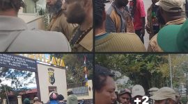 Ilustrasi aksi penyampaian aspirasi masyarakat di Wamena, Papua Pegunungan. KNPB Wilayah Se-Lapago menyampaikan rencana audiensi dan aksi damai pada 15 Agustus 2026. Dok_Pri KNPB