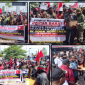 KNPB Wilayah Se-Meepago menyampaikan pernyataan sikap politik terkait Perjanjian New York 1962 dan situasi Papua Barat di Nabire, Sabtu (15/8/2026). Dok_Arief NT