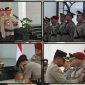 Kapolres Nabire AKBP Samuel Dominggus Tatiratu memimpin upacara pengukuhan dan serah terima jabatan sejumlah pejabat Polres Nabire, Kamis (27/8/2026). Dok_Humas Polres Nabire
