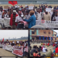 Massa Solidaritas Pelajar West Papua (SPWP) menyampaikan aspirasi dalam aksi Jilid III di Kantor Dinas Pendidikan dan Kebudayaan Provinsi Papua Tengah, Nabire, Selasa (15/9/2026). Dok_Arief NT