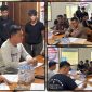 Sat Resnarkoba Polres Nabire melaksanakan gelar perkara dugaan tindak pidana narkotika jenis sabu di Mapolres Nabire. Dok_HPN