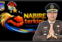 Kasi Pidum Kejari Nabire Eko Nuryanto, S.H., M.H., menyampaikan pesan perpisahan setelah mengakhiri masa tugasnya di Kabupaten Nabire. (Dok. Istimewa)