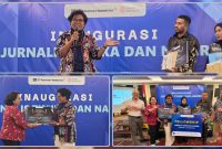Enam jurnalis dari Nabire dan Mimika menerima penghargaan dalam lomba penulisan profil sosok inspiratif Papua yang digelar PTFI bersama Tempo Institute di Timika. (Dok. Istimewa)