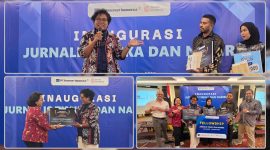 Enam jurnalis dari Nabire dan Mimika menerima penghargaan dalam lomba penulisan profil sosok inspiratif Papua yang digelar PTFI bersama Tempo Institute di Timika. (Dok. Istimewa)