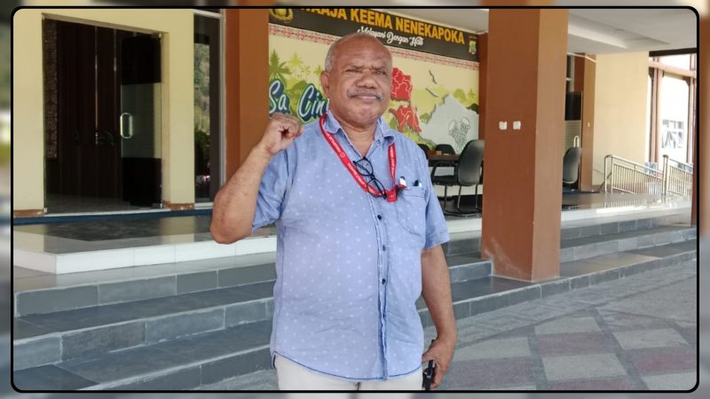 Advokat dan Pembela HAM Yan Christian Warinussy, SH. Dok_Ist