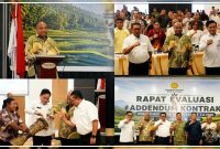 Gubernur Papua Matius D. Fakhiri membuka Rapat Koordinasi Evaluasi dan Addendum Konstruksi Cetak Sawah Tahun 2026 se-Tanah Papua di Kota Jayapura, Sabtu (5/9/2026). Dok_Mas CM