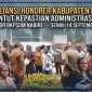 Sejumlah tenaga honorer yang tergabung dalam Aliansi Honorer Kabupaten Nabire menggelar aksi di Kantor BKPSDM Nabire, Senin (14/9/2026), menuntut kepastian pengisian DRH PPPK paruh waktu. Dok_MP.NT