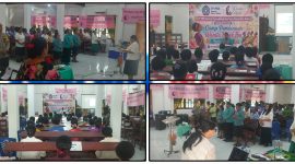 Pembukaan Camp Pembinaan Wanita Bijak Kabupaten Nabire Angkatan Ke-12 Tahun 2026 di Gereja GKI Syaloom Makimi, Distrik Makimi. Dok_ Andi NT