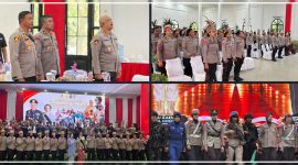 Kapolres Nabire AKBP Samuel Dominggus Tatiratu menghadiri peringatan Hari Jadi Polwan ke-78 Tahun 2026 di Nabire pada Selasa (15/9/2026). Dok_HPN