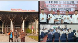 Lima atlet tenis meja Papua Tengah dipersiapkan mengikuti Kejurnas Tenis Meja Kelompok Umur 2026 di Jakarta. Dok_Arief NT