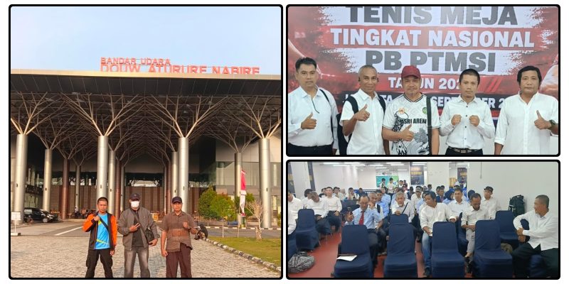 Lima atlet tenis meja Papua Tengah dipersiapkan mengikuti Kejurnas Tenis Meja Kelompok Umur 2026 di Jakarta. Dok_Arief NT