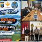 Kapolda Papua Tengah Brigjen Pol Jermias Rontini bersama panitia Mini Soccer Kapolda Papua Tengah Cup I tingkat SMP Kabupaten Nabire. Dok_HPPT
